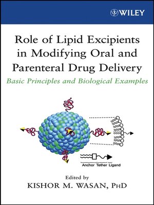 cover image of Role of Lipid Excipients in Modifying Oral and Parenteral Drug Delivery